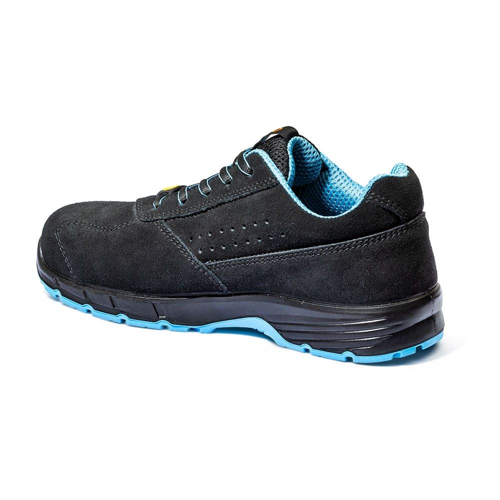 Zapato deportivo de seguridad horizon moreno, talla 42
