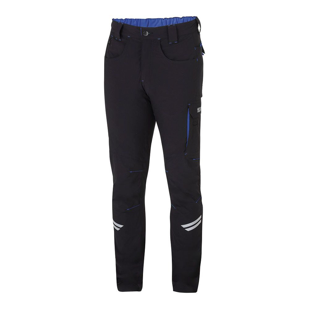 Pantalón ligero técnico negro/azul kansas t4 - xl