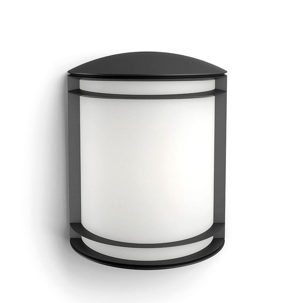 Aplique led modelo antelope 6 w 600 lm 4000 k negro 8,9 x 26,9 x 19,9 cm