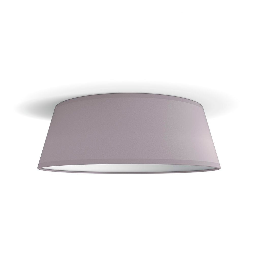 Plafón interior led 14 w 1.100 lm 3.000 k gris mod. dawn, ø34 cm