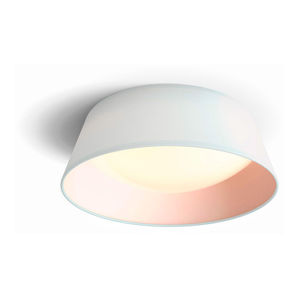 Plafón interior led 14 w 1.100 lm 3.000 k blanco mod. dawn, ø34 cm