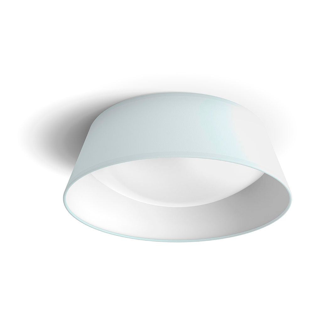 Plafón interior led 14 w 1.100 lm 3.000 k blanco mod. dawn, ø34 cm