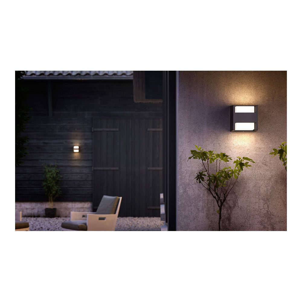 Aplique led modelo arbour 2 x 4,5 w 800 lm 4000 k