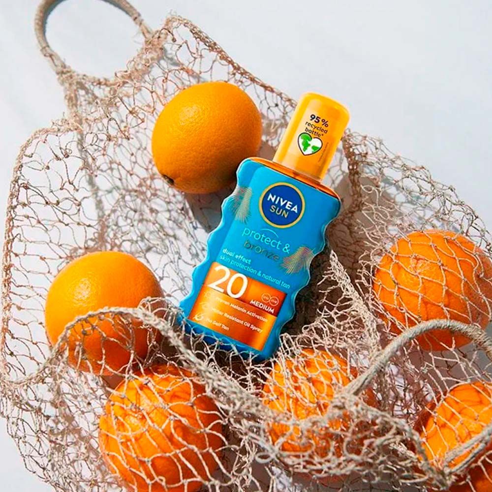 Aceite solar "protege e hidrata" f20 200 ml