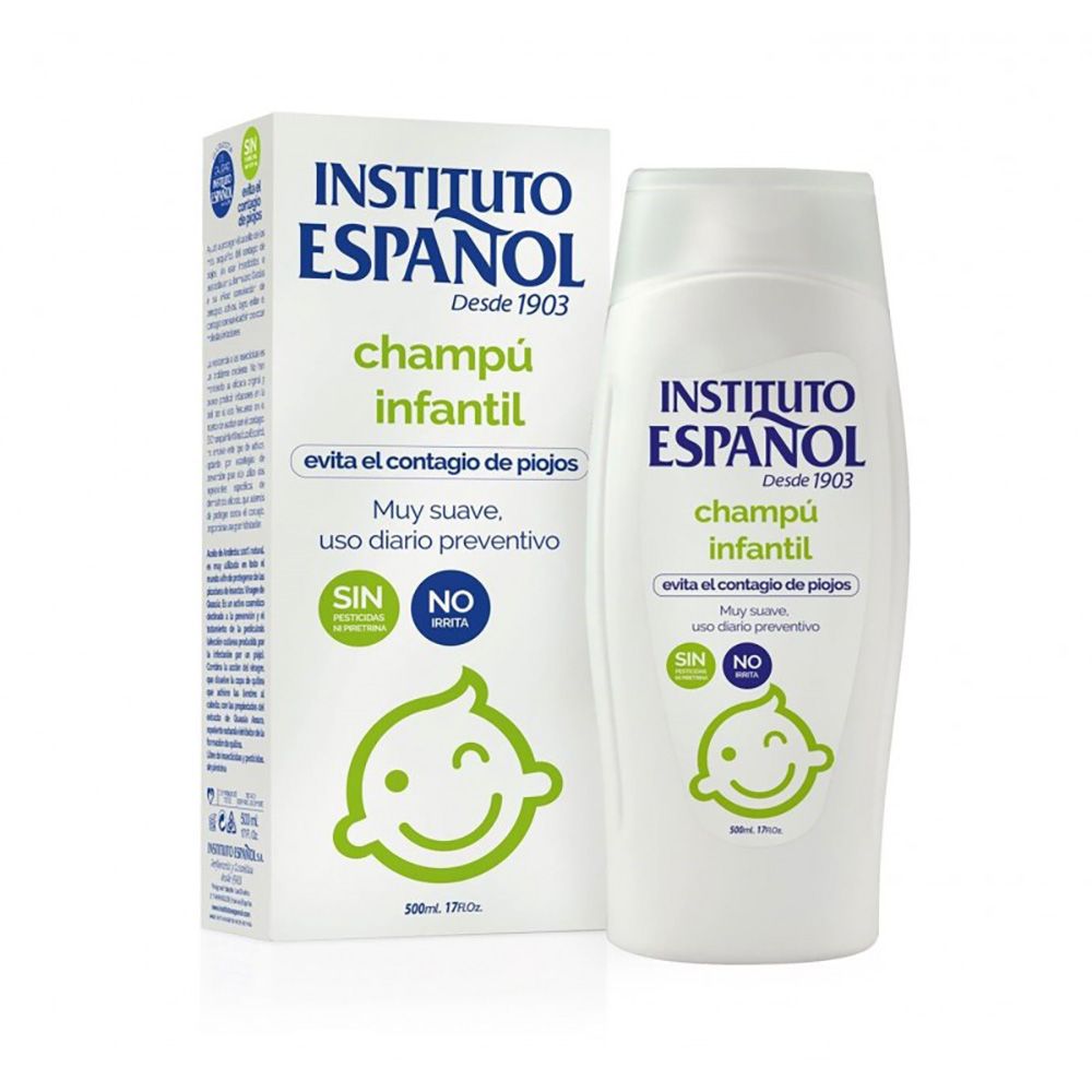 Antipiojos champú instituto español 500 ml