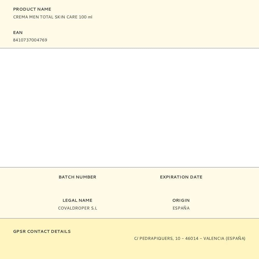 Crema men total skin care 100 ml