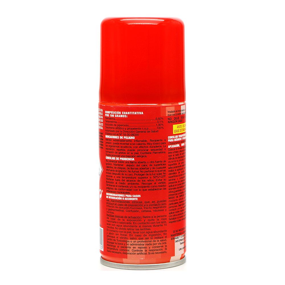 Insecticida descarga total zii insectos rastreros y voladores 150 ml