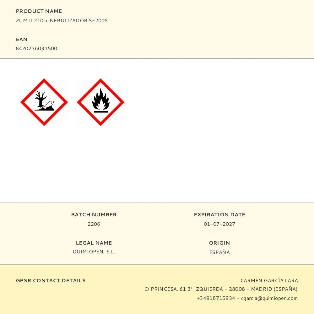 Insecticida descarga total zii insectos rastreros y voladores 150 ml