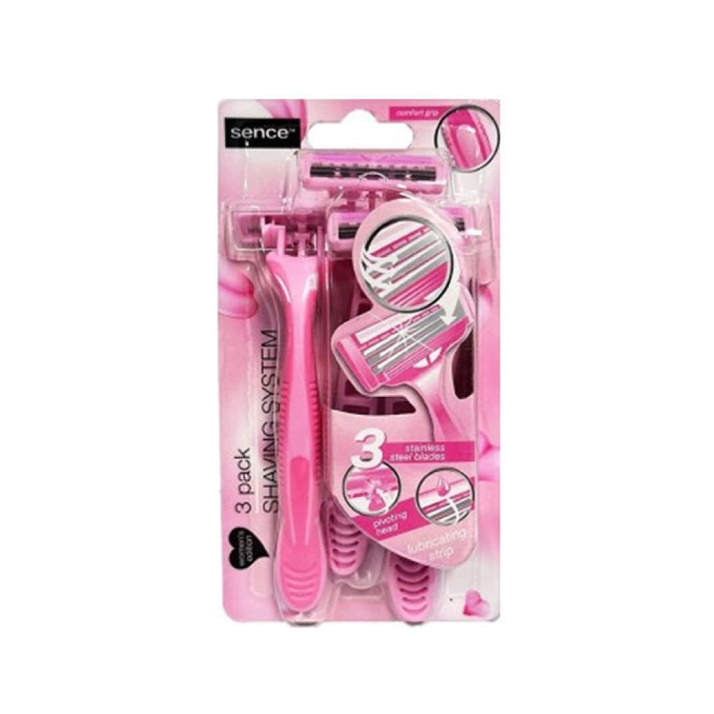 Maquinilla depilar desechable 3 uds