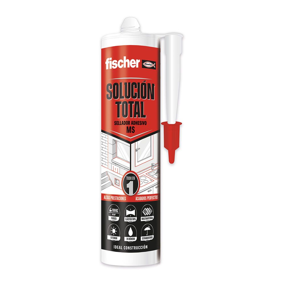 Ms sellante adhesivo blanco 290ml