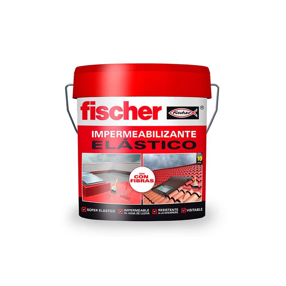 Impermeabilizante blanco con fibras 750 ml