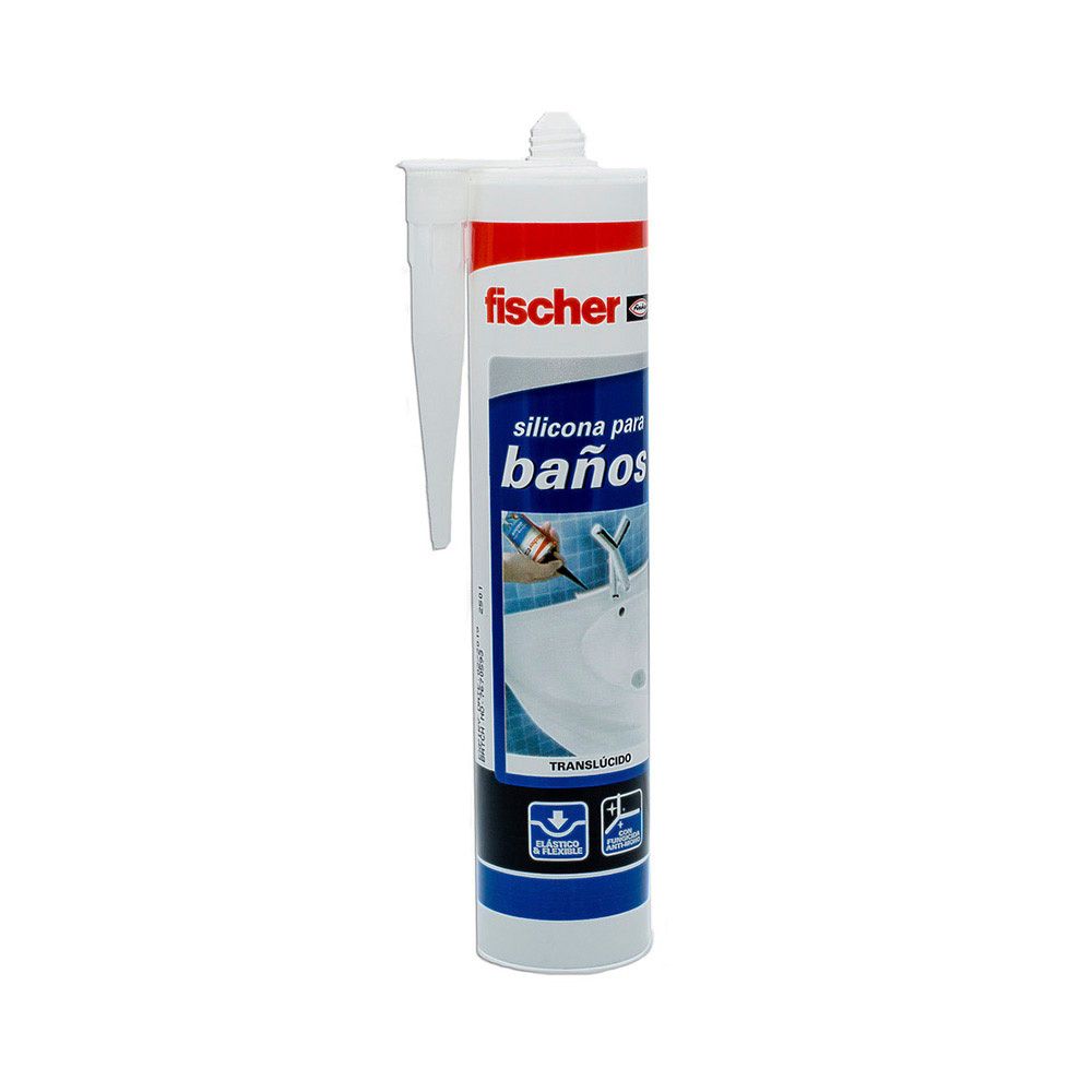 Silicona baños transparente 300 ml