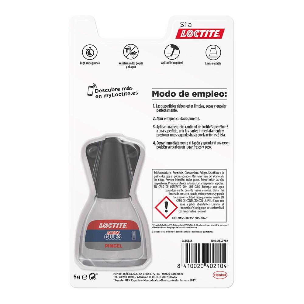 Super glue pincel 5 g