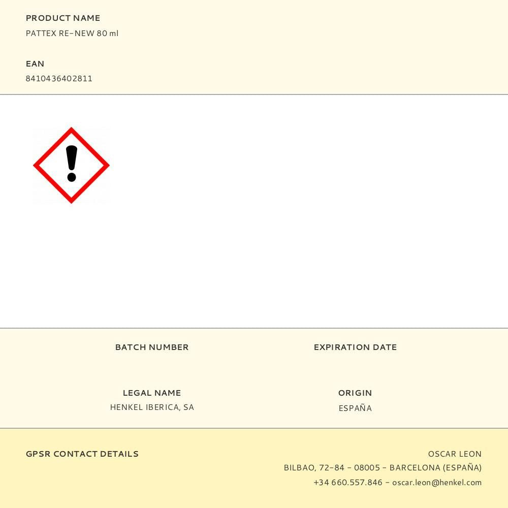 Silicona re-new blanco 80 ml