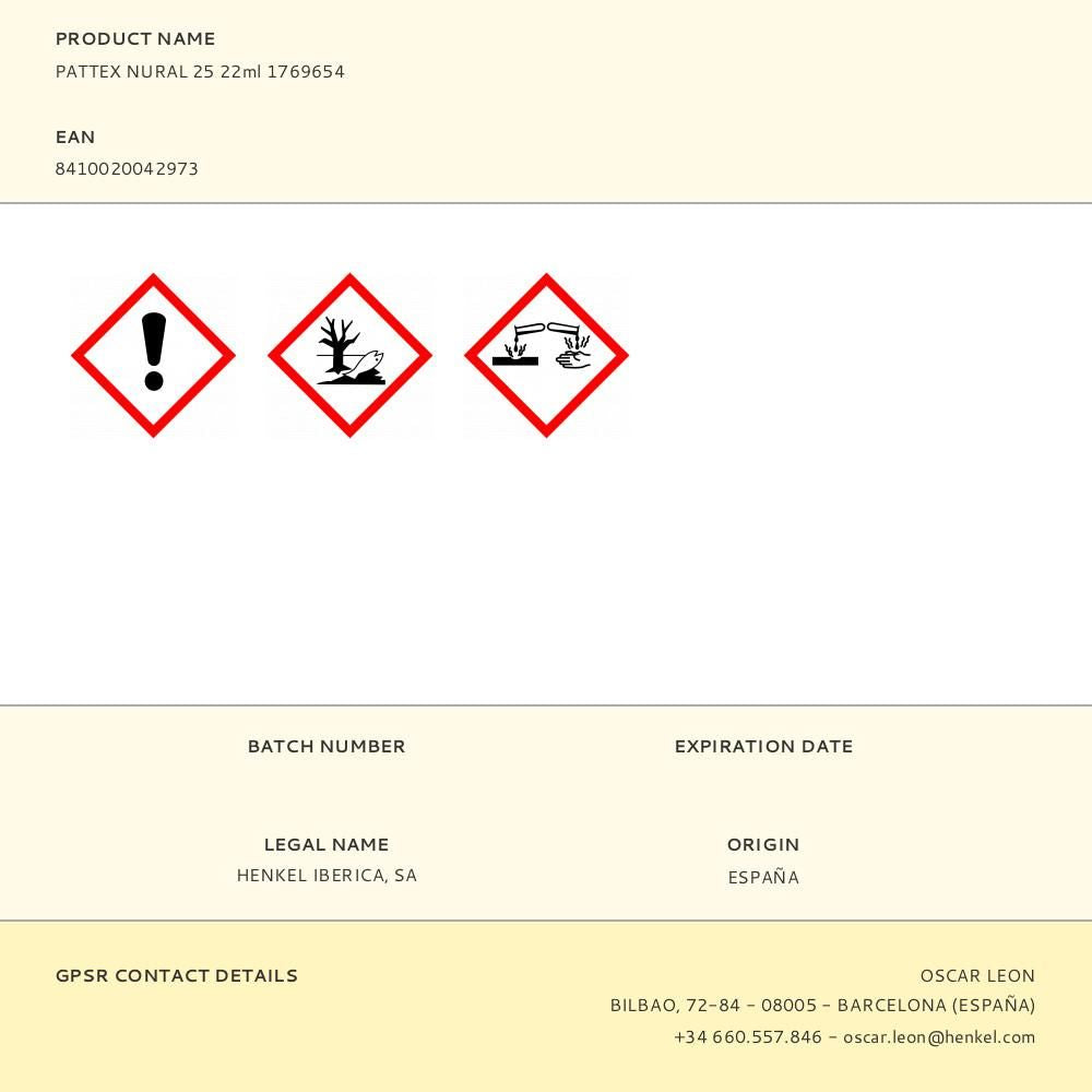Pattex nural 25 22ml