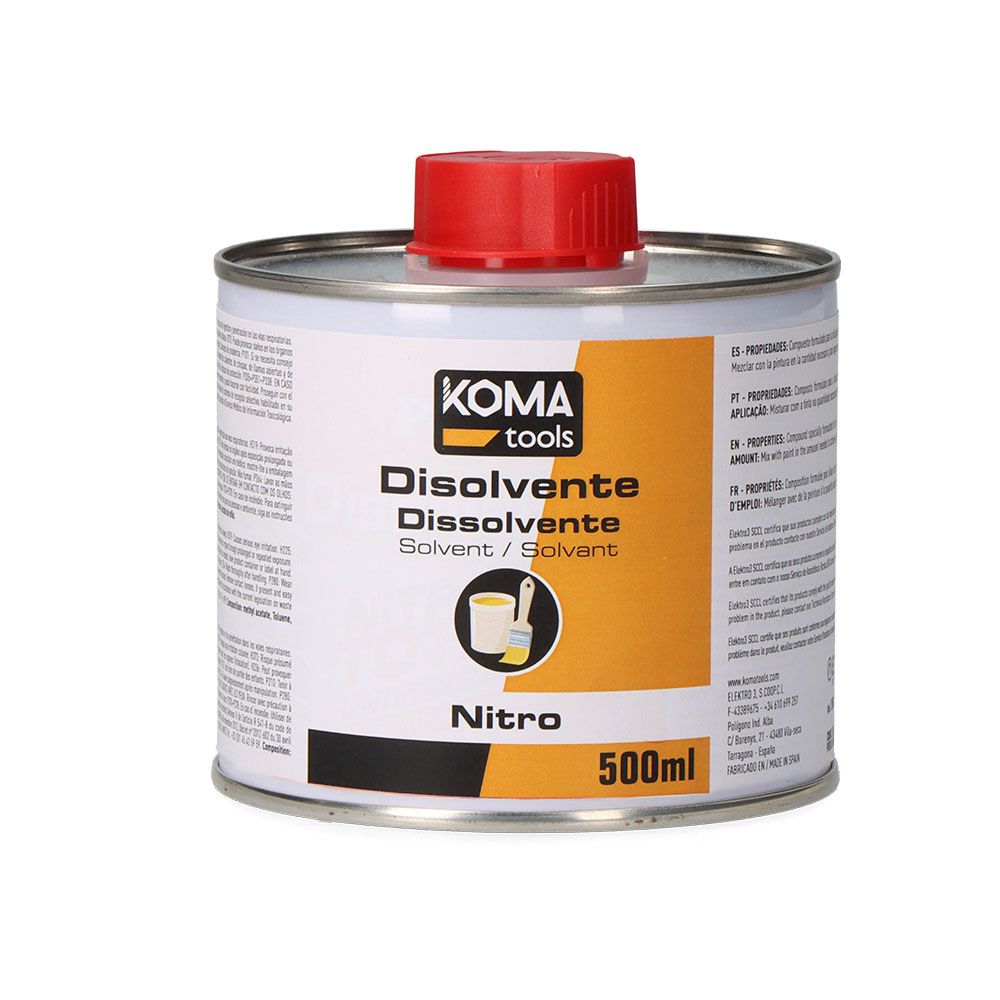 Disolvente 1/2 l
