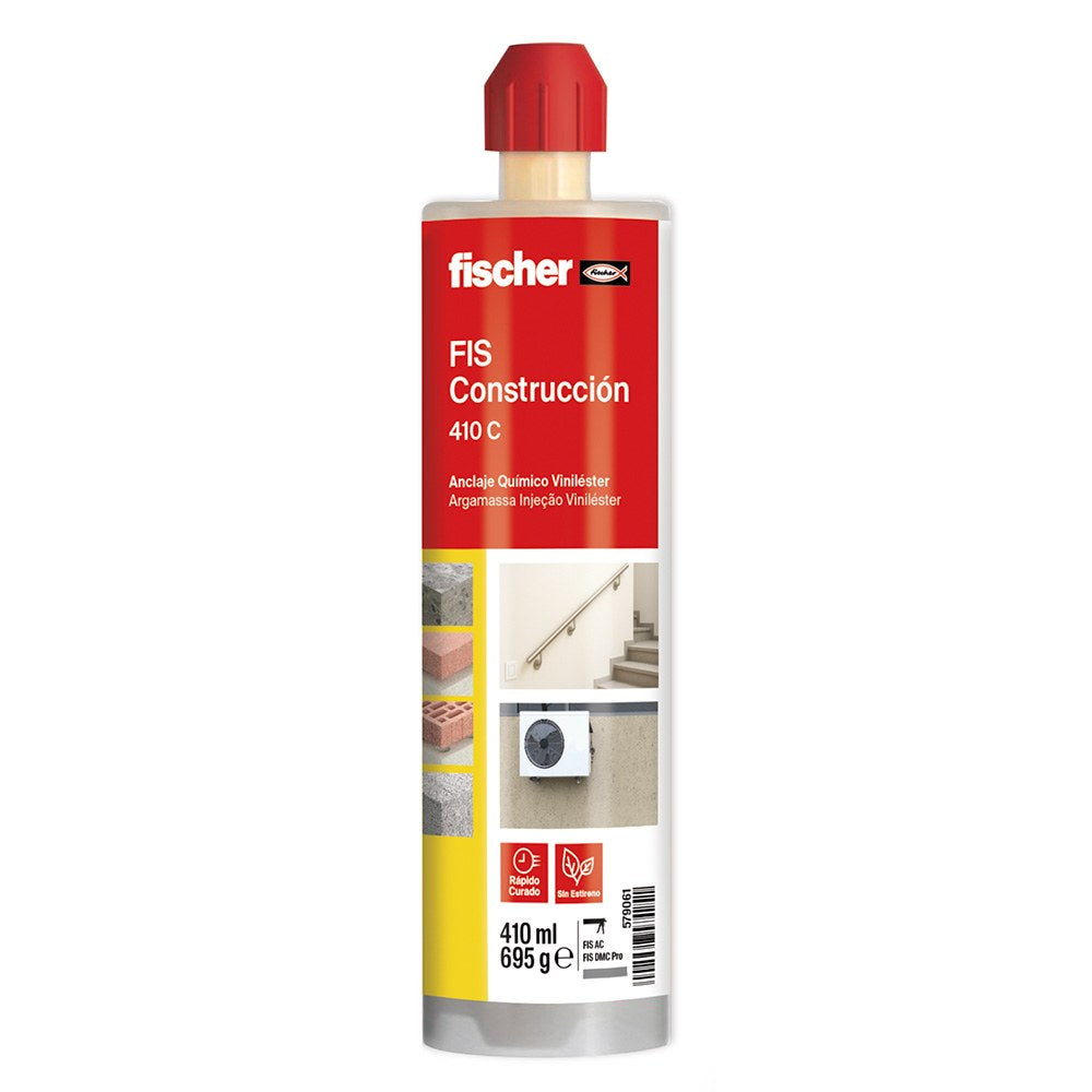 Anclaje químico fis construcción 410 c