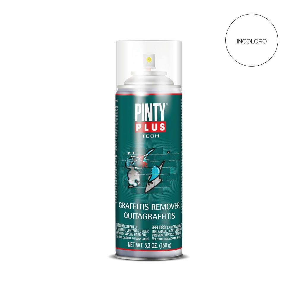 Spray tech 270 cc quita graffitis