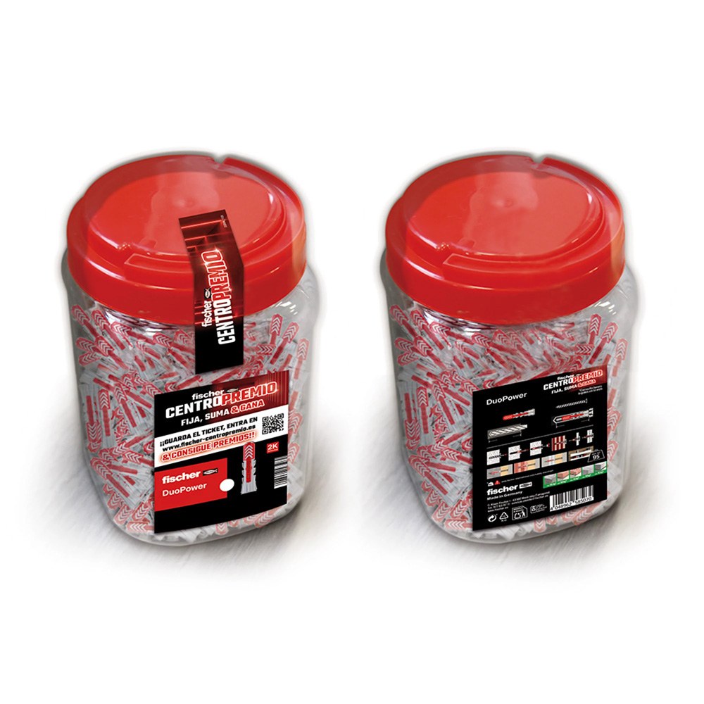 Taco duopower s ø6 x 30 mm, bote 375 uds ***campaña centro premio para cliente final***