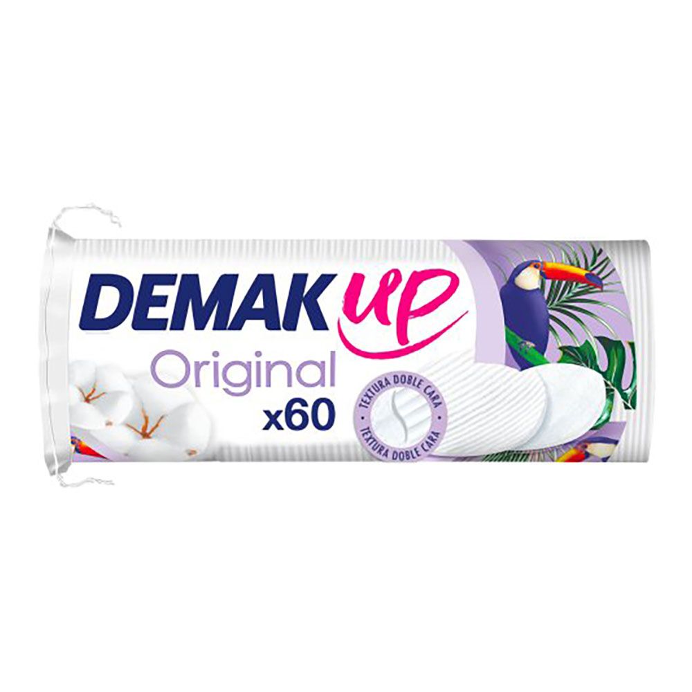 Discos desmaquillantes original, pack de 60 uds