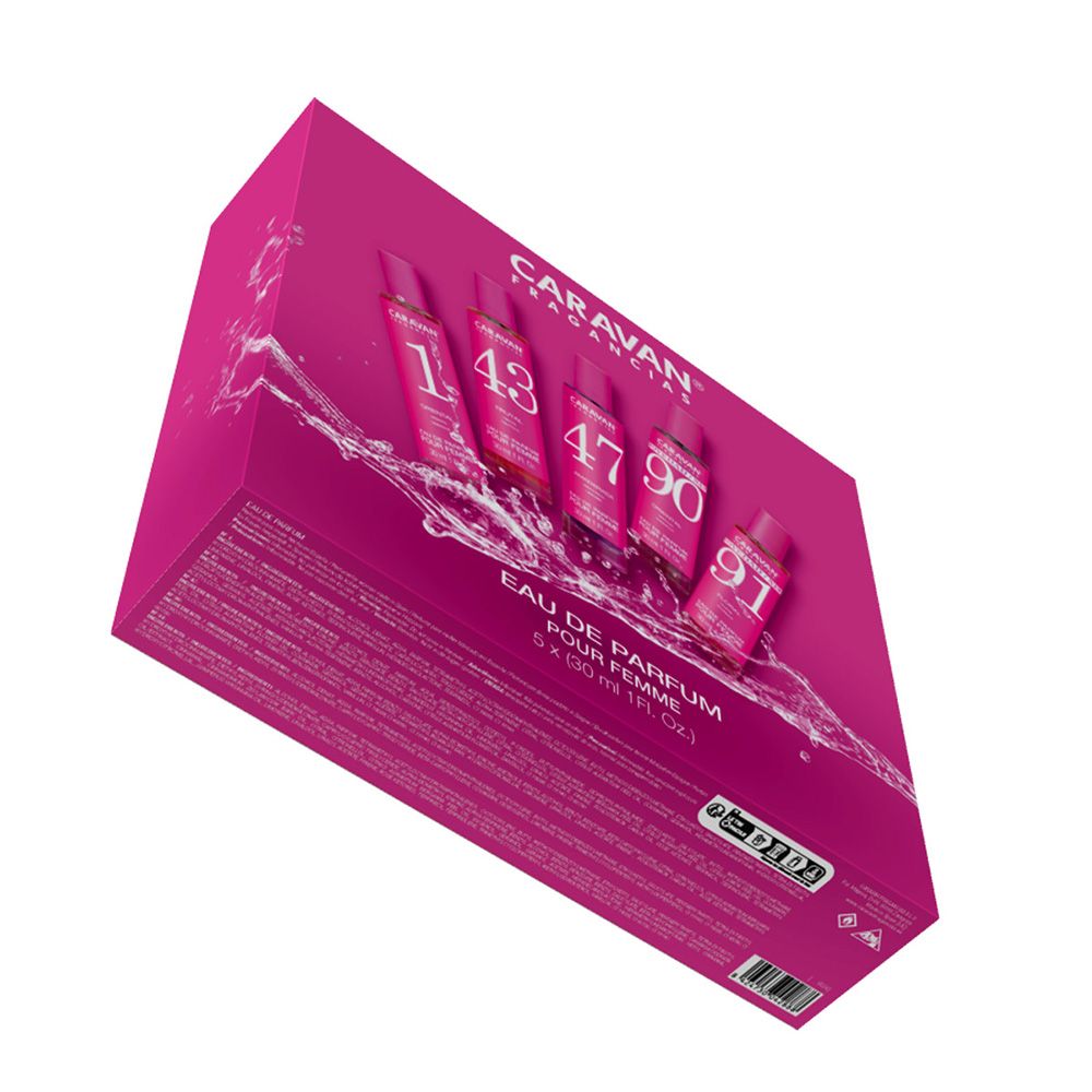 Discovery conjunto 5 fragancias caravan, 30 ml