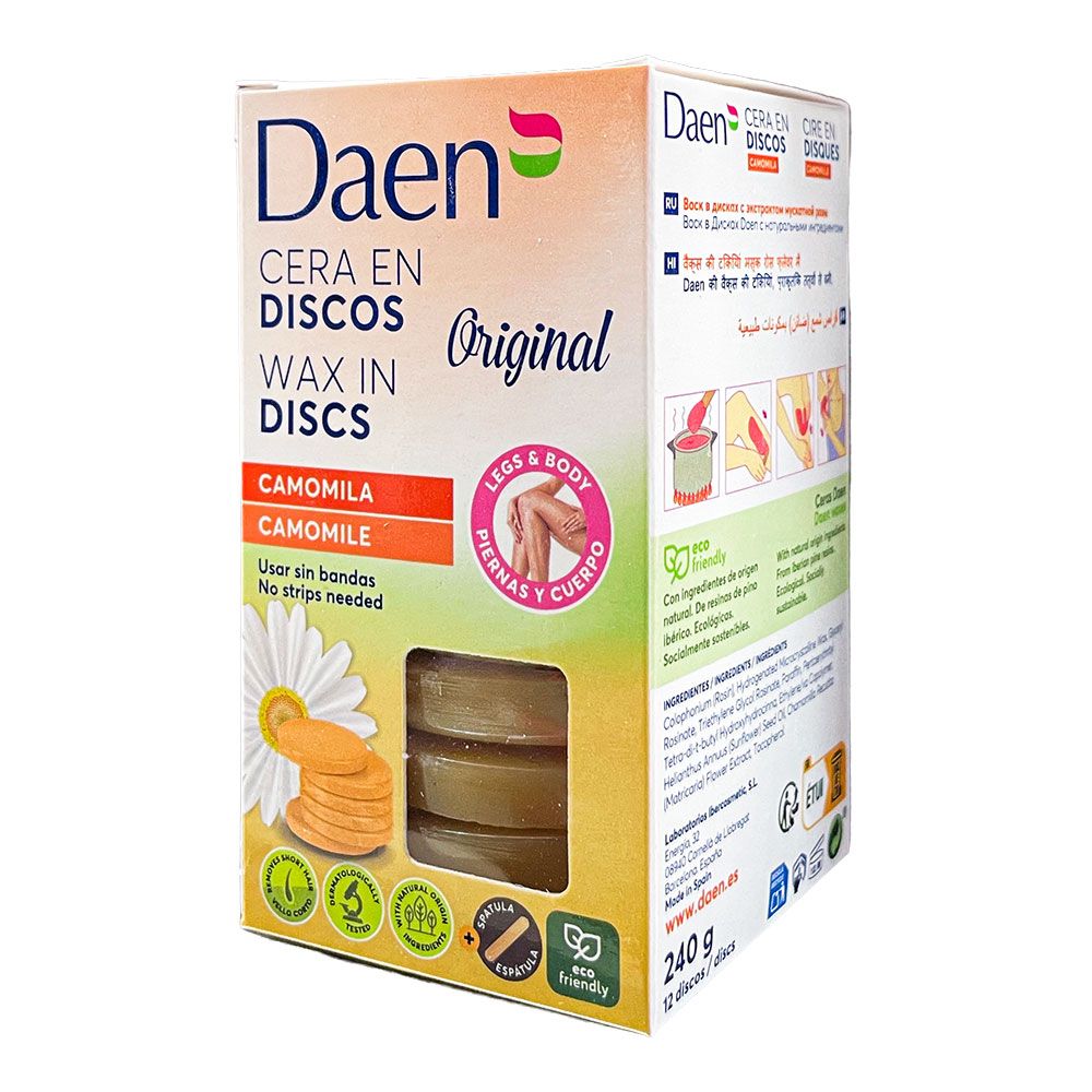 Cera depilatoria 12 pastillas camomila