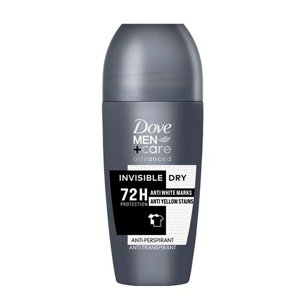 Desodorante roll-on men invisible advance 72 h, 50 ml