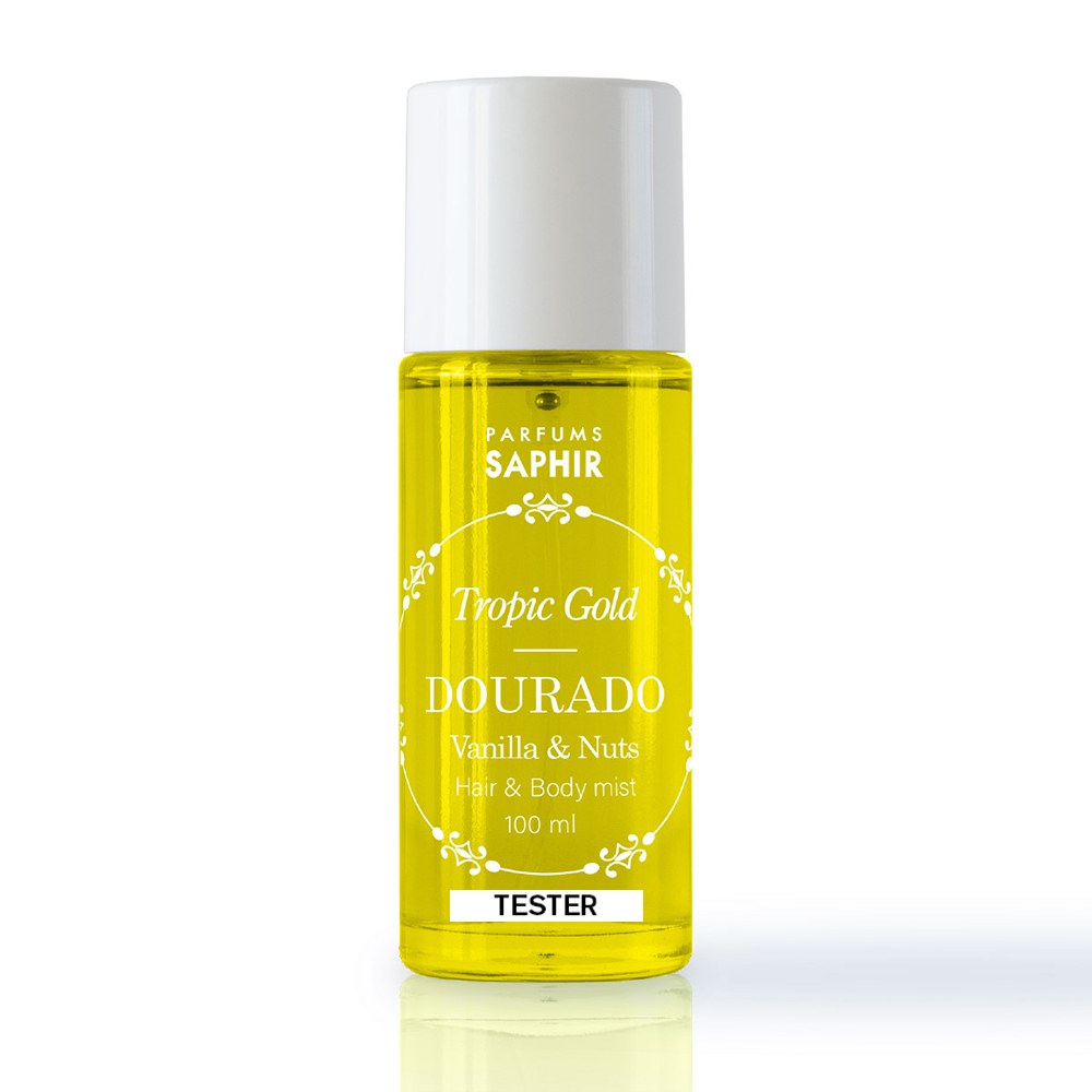 Tester hair&body mist, dourado, vanilla&nuts, 100 ml