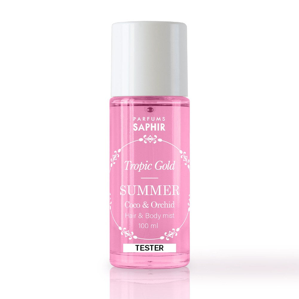 Tester hair&body mist, summer, coco&orchid, 100 ml