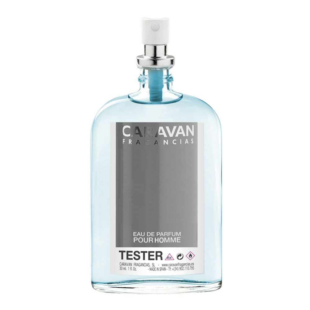 Tester 30ml caravan edp cro nº 11 caballero gratis por la compra de 4 unid. de la fragancia correspondiente al tester