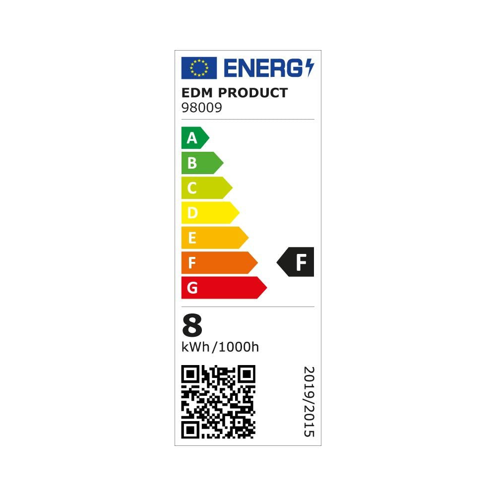 Bombilla dicroica led mr16 8 w 780 lm 6400 k luz fría 120° ø5 x 5 cm