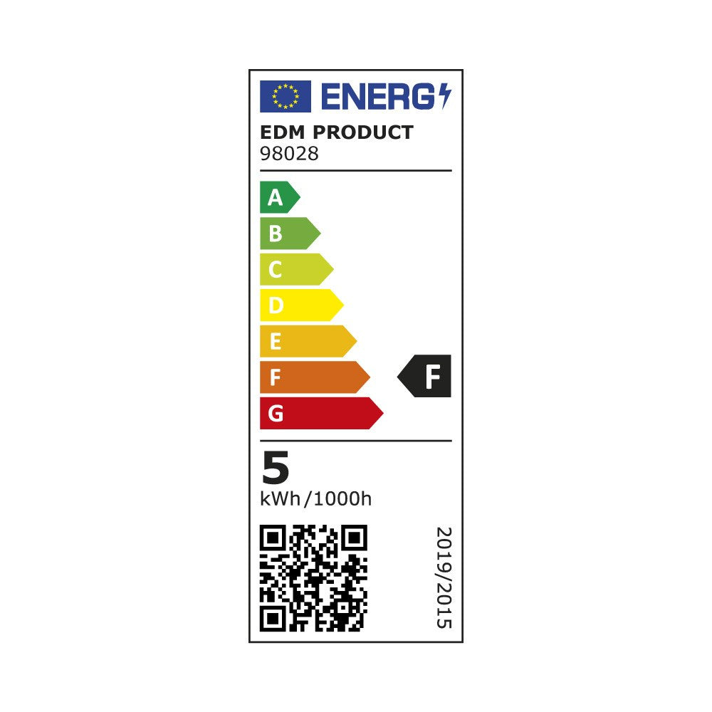 Bombilla dicroica led gu10, 5 w, 450 lm, 3cct, ø50 x 62 mm