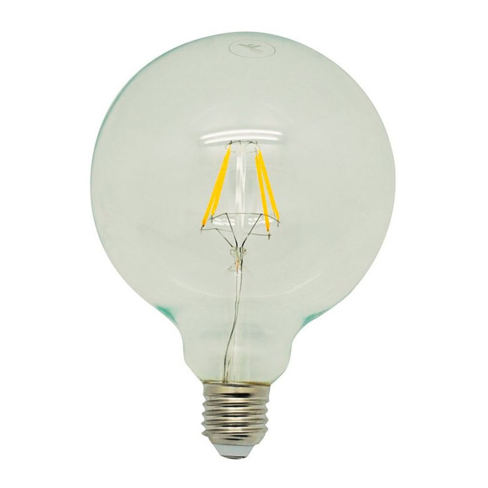 Bombilla globo filamento led g125, e27, 4 w, 400 lm, 2700 k luz cálida, ø125 x 178 mm