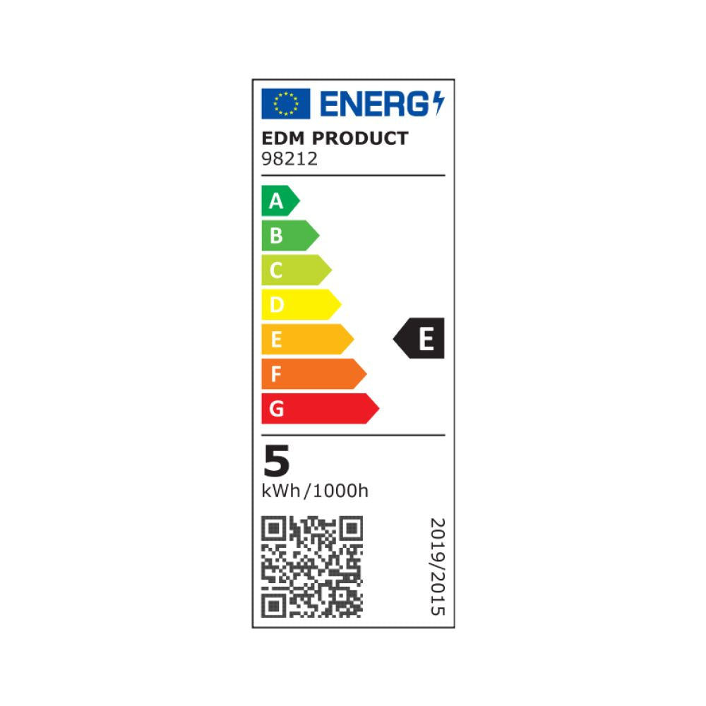 Bombilla g9 led 5 w 575 lm 6400 k luz fría cristal