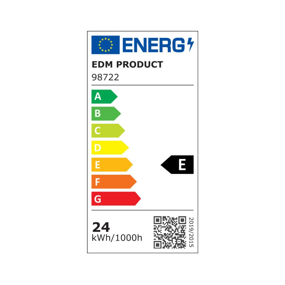 Bombilla standard led e27 24 w 2700 lm 6400 k luz fria ø7 x 13,6 cm