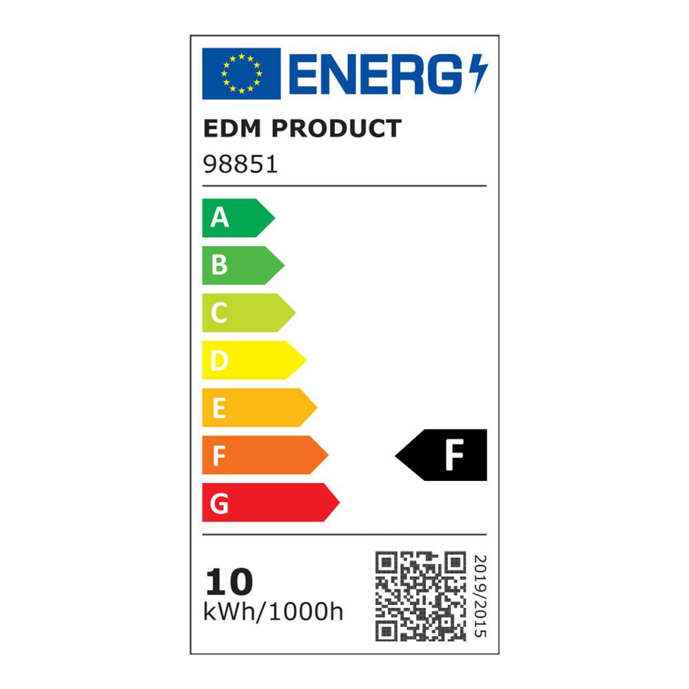 Bombilla standard led 12 v ac/dc e27 10 w 1020 lm 6400 k luz fria ø60 x 11 cm