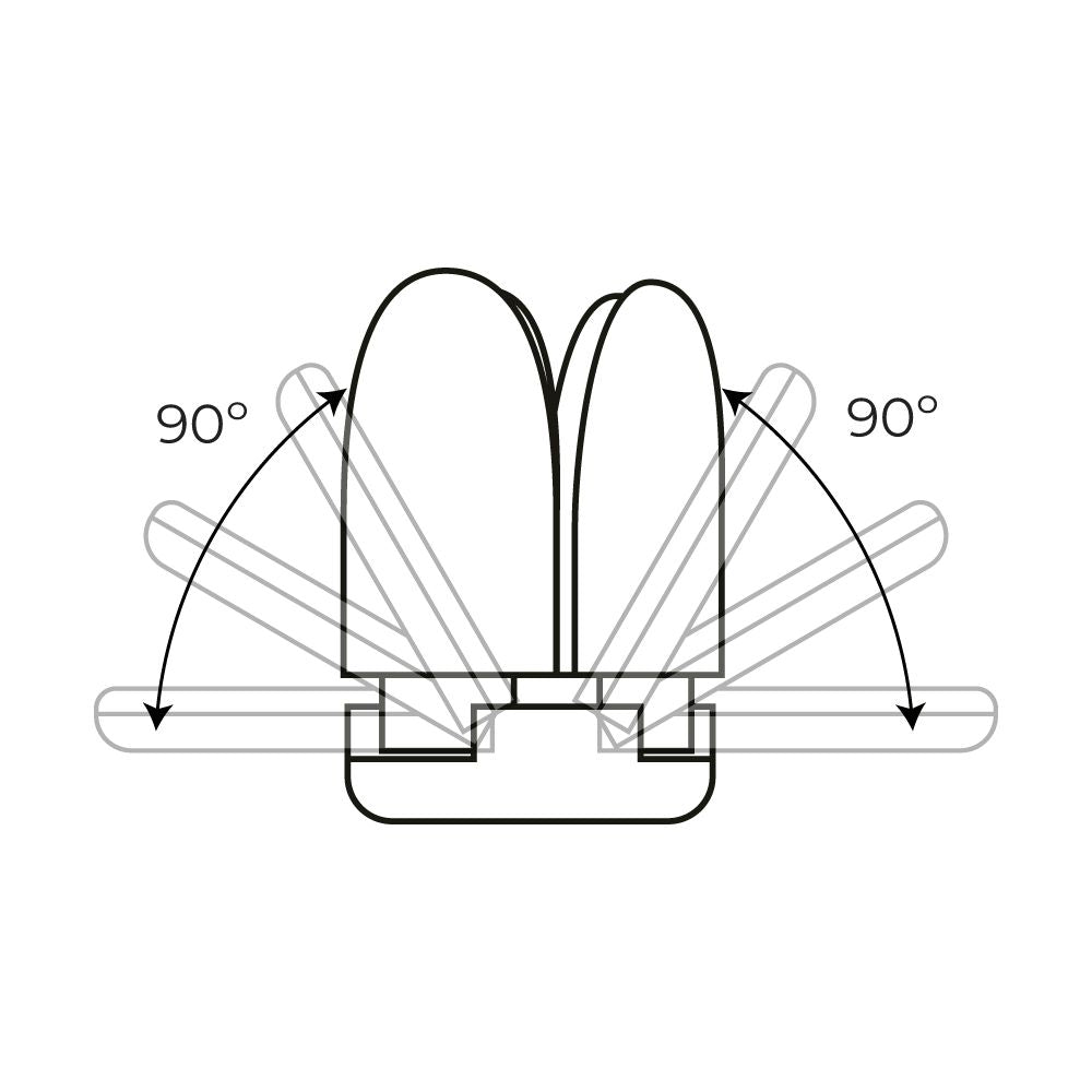 Bombilla led multidireccional, casquillo e27, potencia 30 w, luz fría