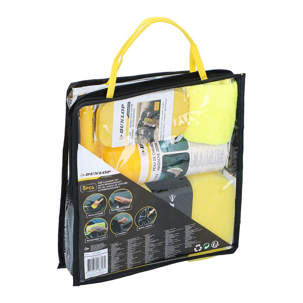 Set de limpieza para coche, 5 piezas