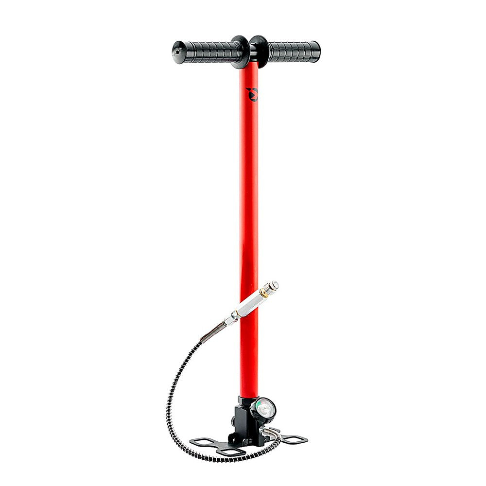 Bomba manual pcp flexible 1/8 bsp, 300 bar, conector foster, filtro antihumedad
