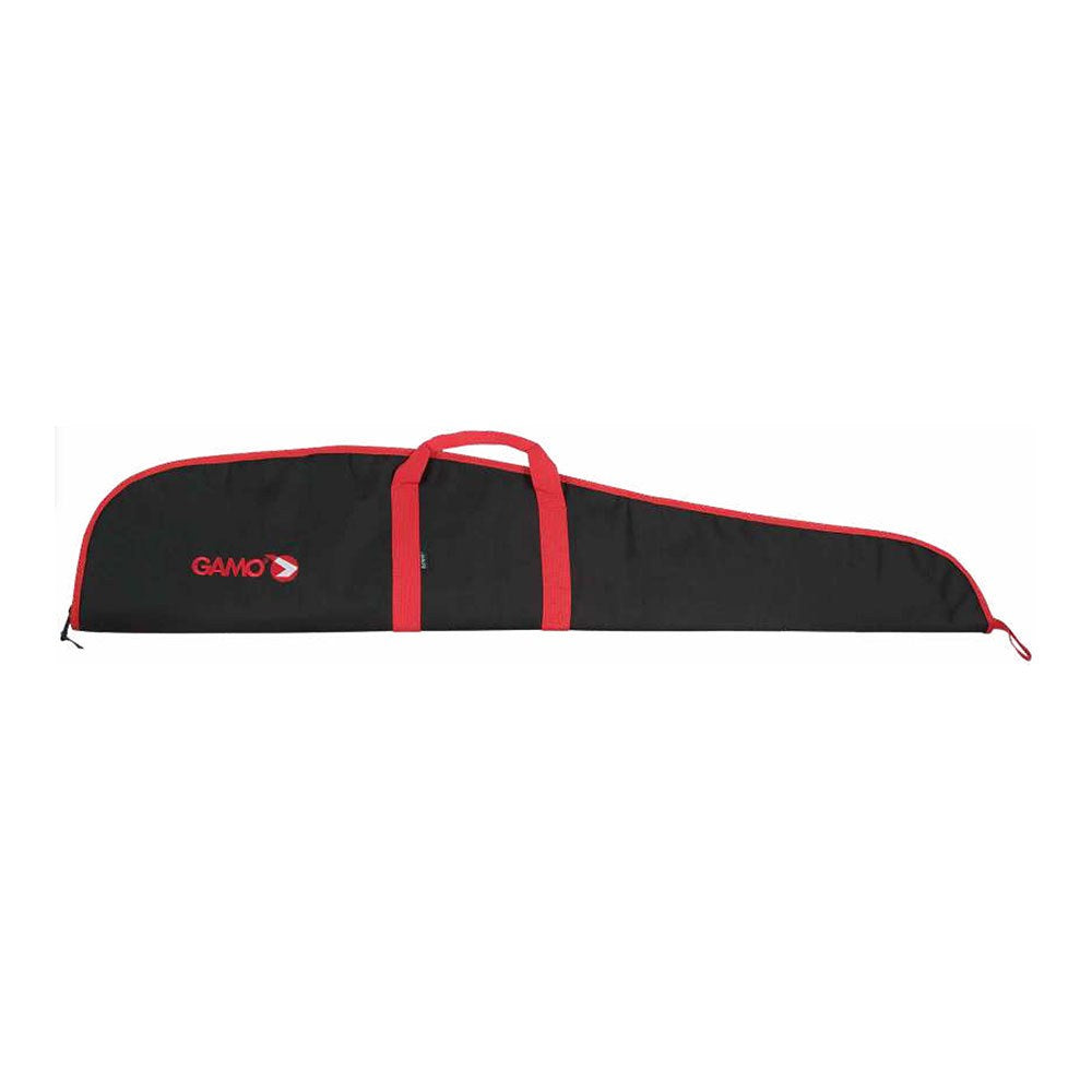 Funda para carabina con visor negra/roja 120 cm