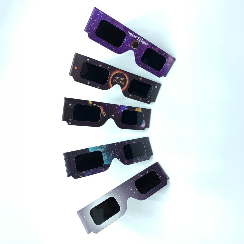 Gafas para eclipse solar, modelos variados