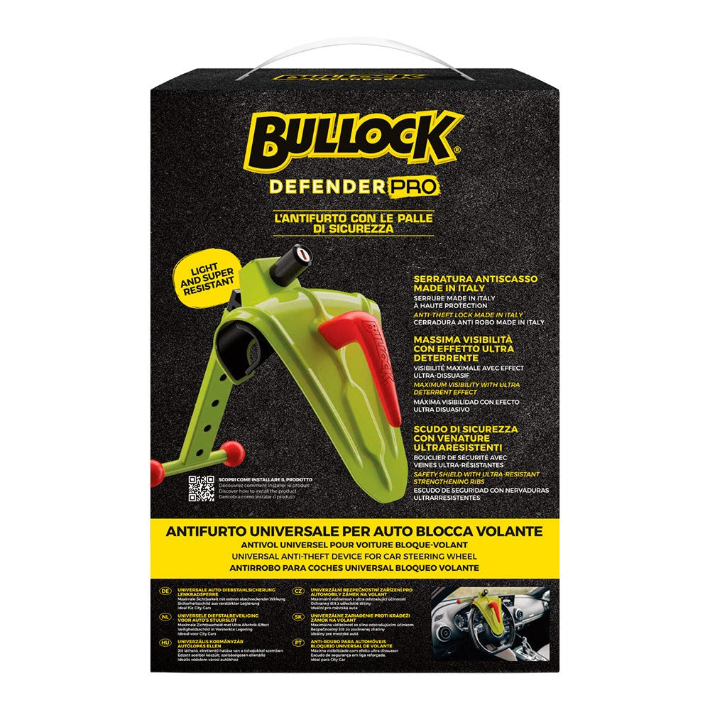 Bloqueador de volante universal, antirrobo, modelo defender pro