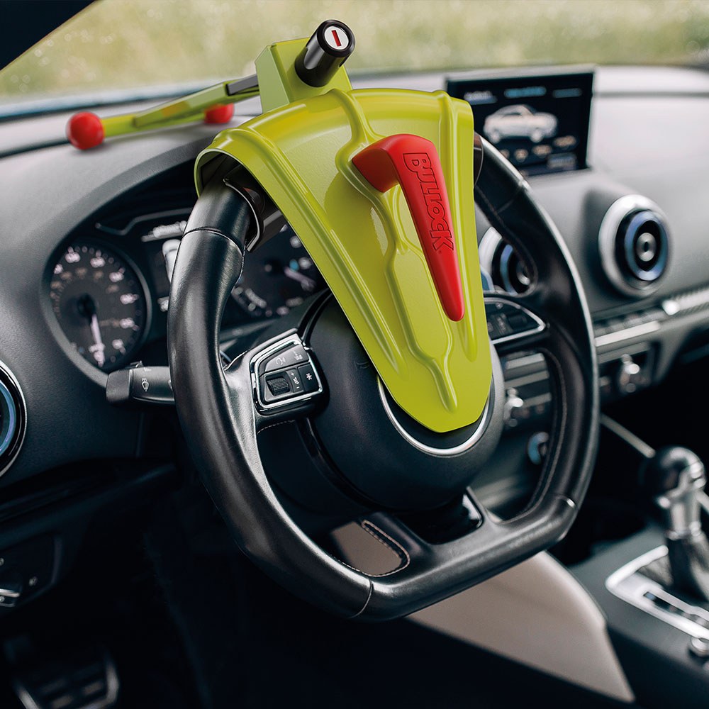 Bloqueador de volante universal, antirrobo, modelo defender pro