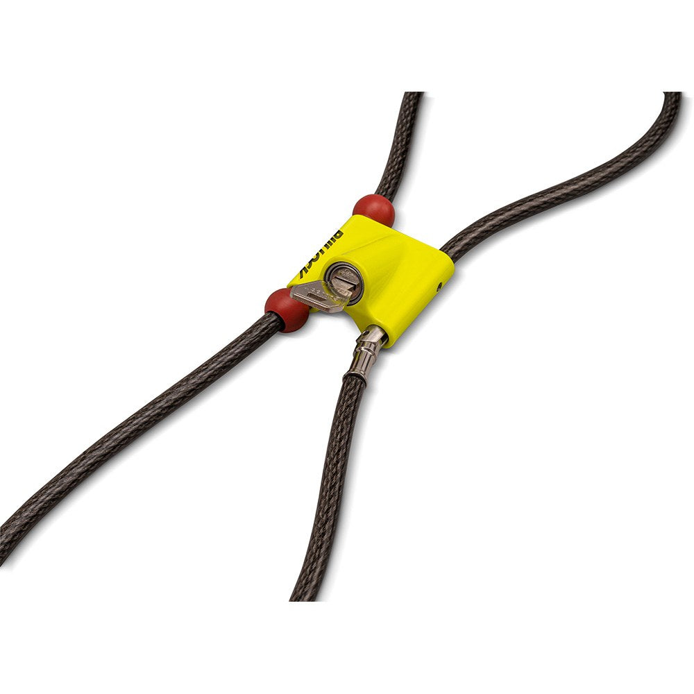 Cable antirrobo, modelo dual, para bicicletas, patinetes y motos