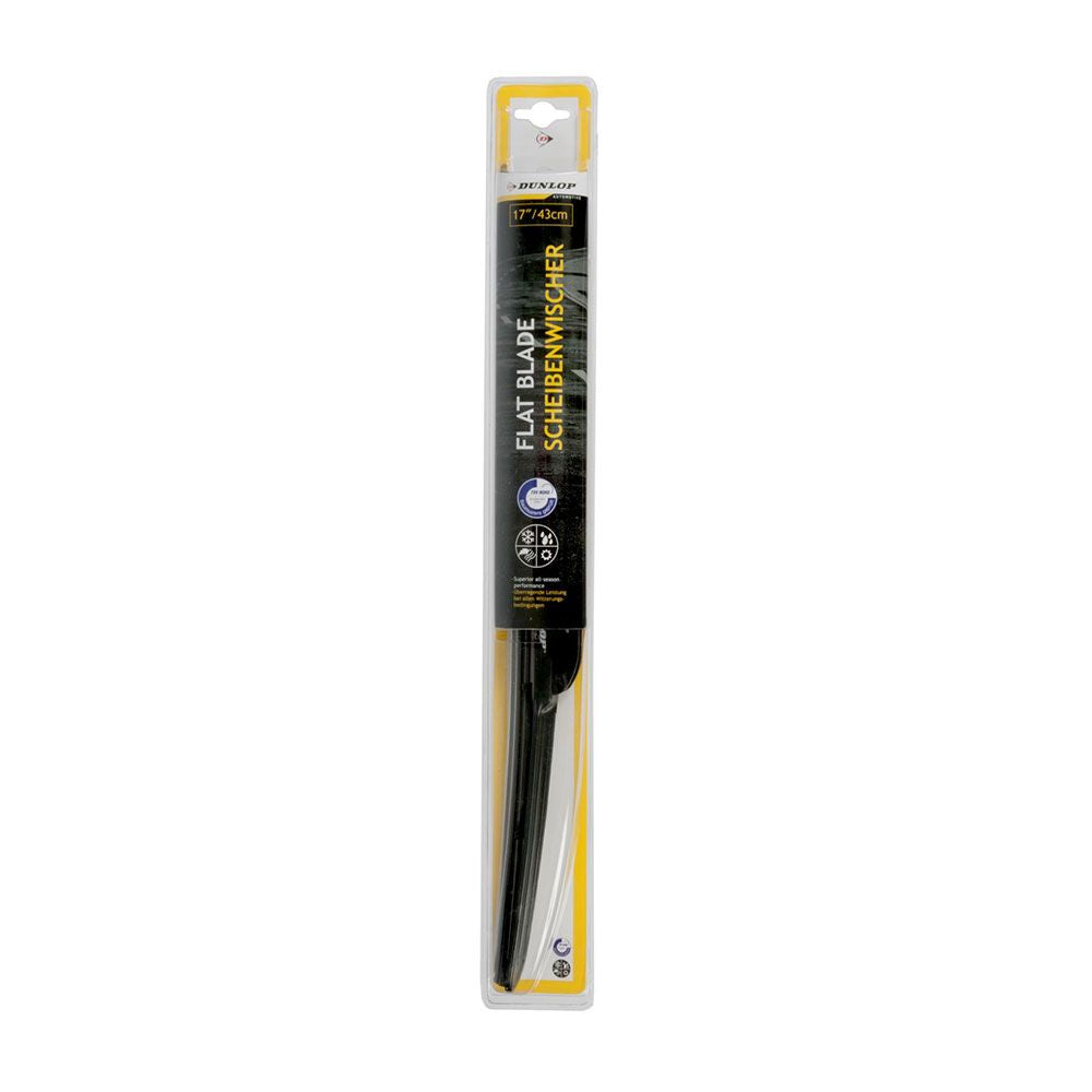 Escobilla limpiaparabrisas universal flat blade 17 pulg / 43 cm