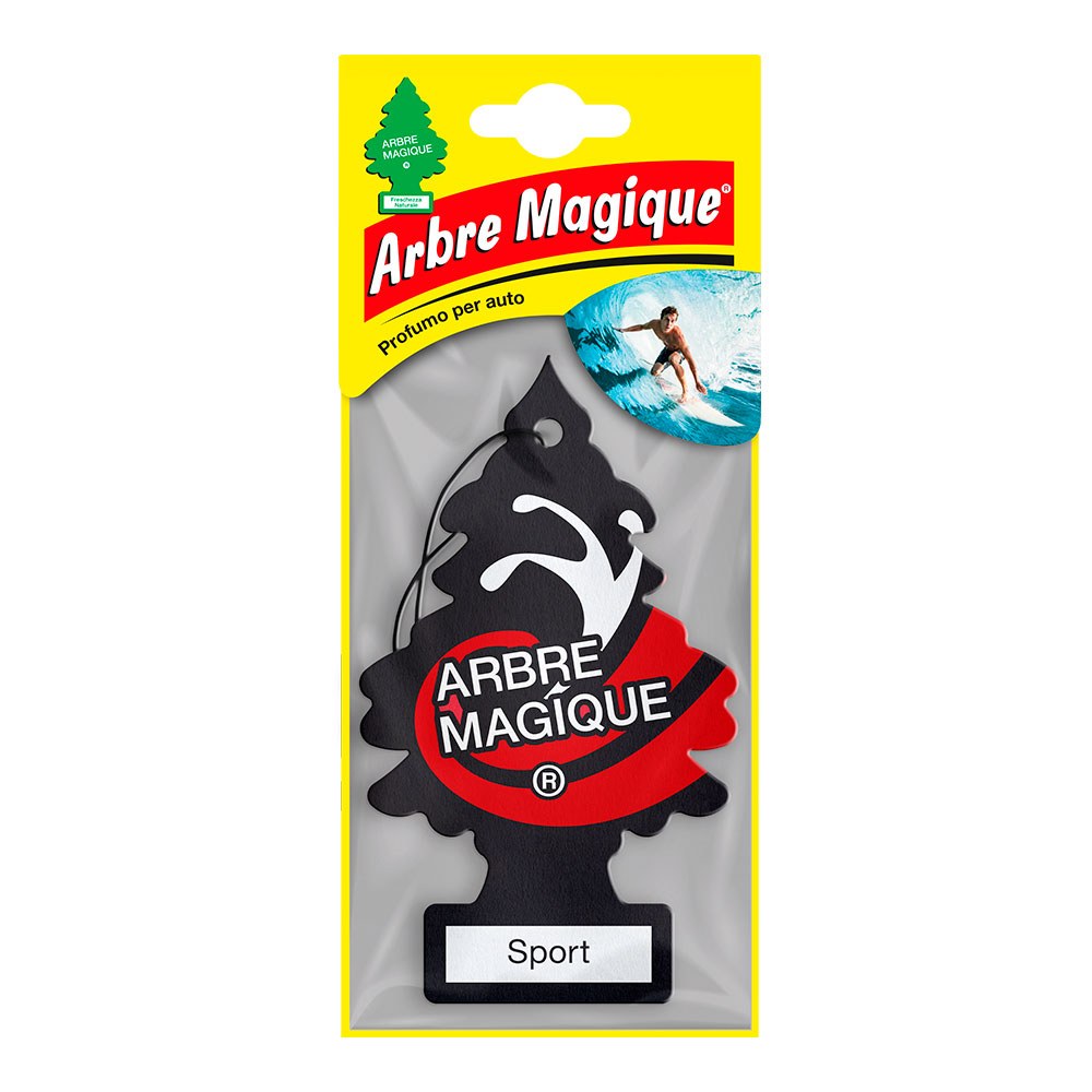 Ambientador de coche, modelo árbol, aroma sport