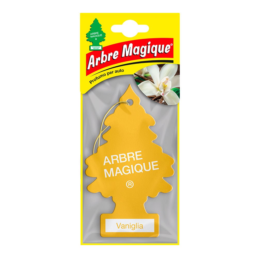 Ambientador de coche, modelo árbol, aroma vainilla