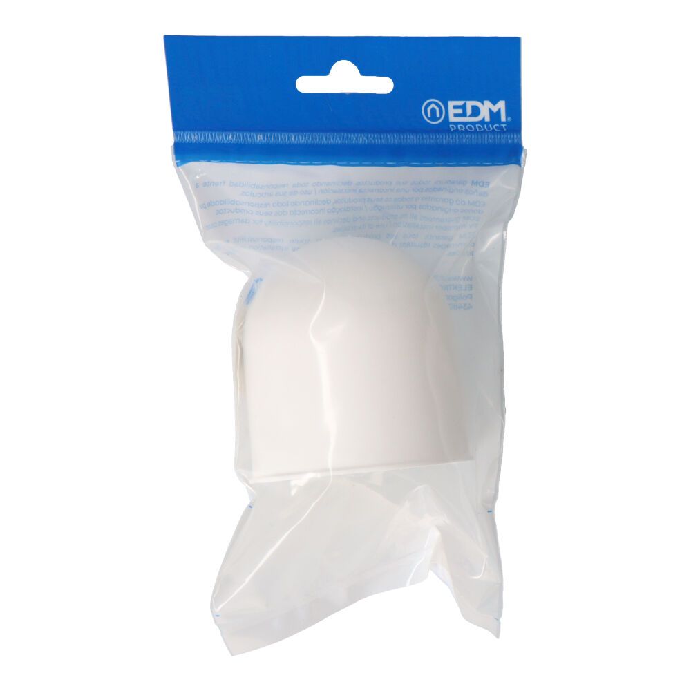 Florón de techo color blanco ø7,5cm (envasado)