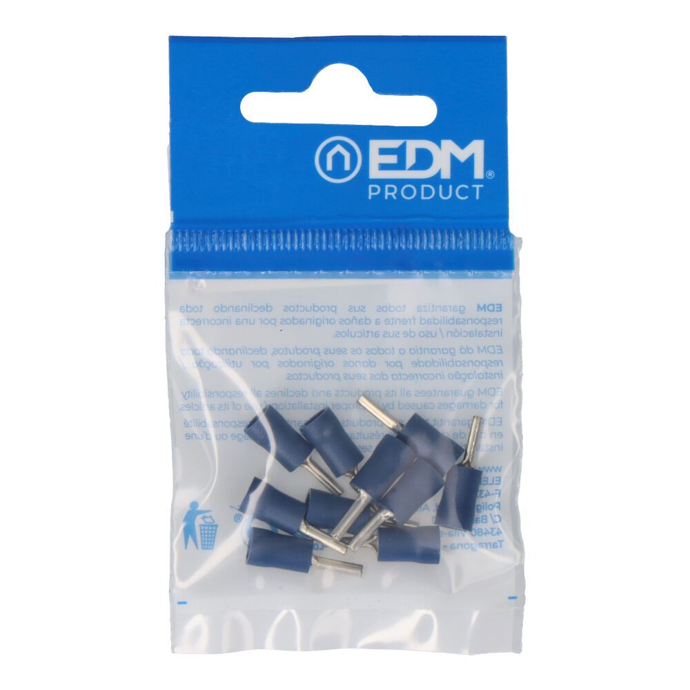 Terminal preaislado puntera pvc (blister 10 unid.)