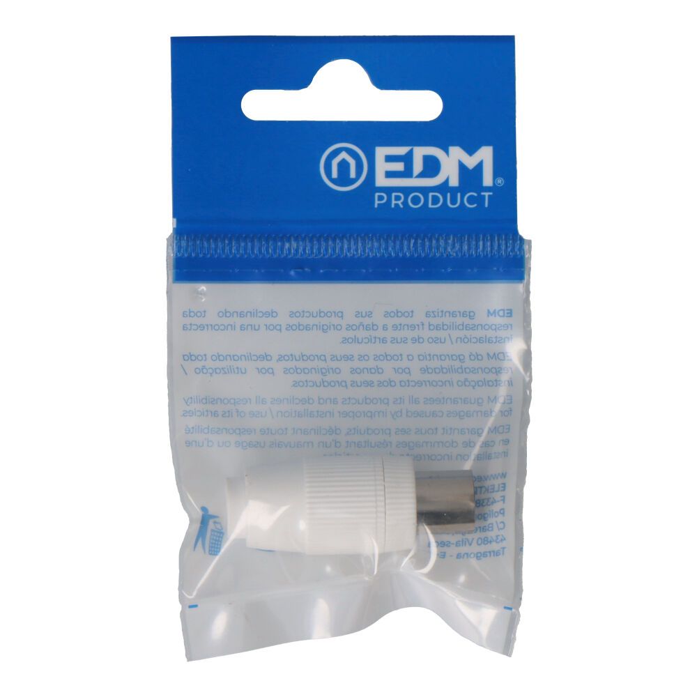 Base aerea tv 9,5mm. recta envasada edm